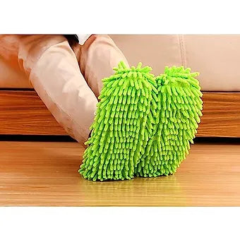 Washable Dust Mop Slippers