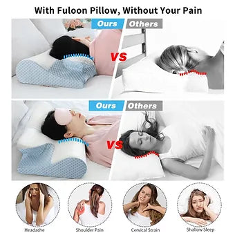 Ergonomic Orthopedic Memory Foam Pillow