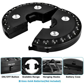 LED Outdoor Umbrella Pole Lights - Mystery Gadgets led-outdoor-umbrella-pole-lights, Outdoor