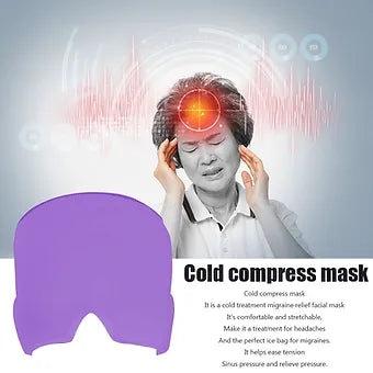 Headache Relief Ice Gel Eye Mask - Mystery Gadgets headache-relief-ice-gel-eye-mask, 