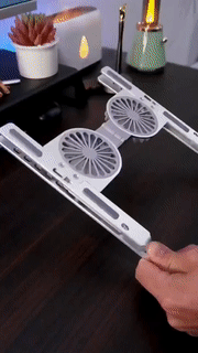 Foldable Aluminum Laptop Cooling Stand