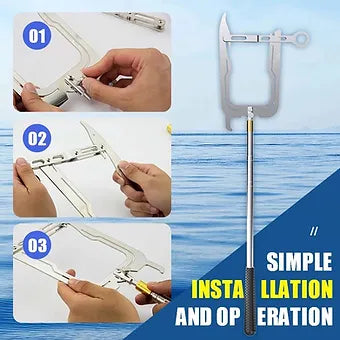 Telescopic Multi-Purpose Dock Hook