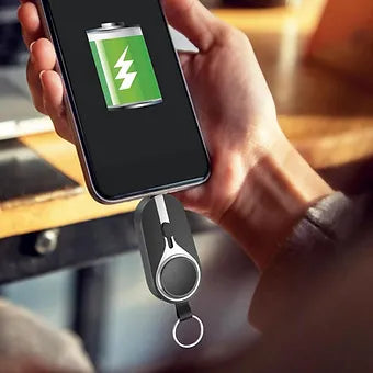 Multifunctional Watch Mobile Charging Treasure Keychain