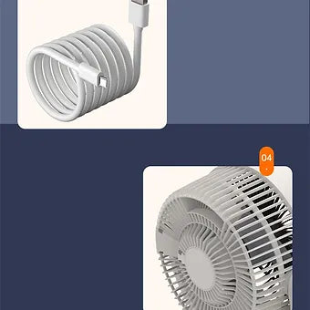 Turboblast Portable Desktop Fan