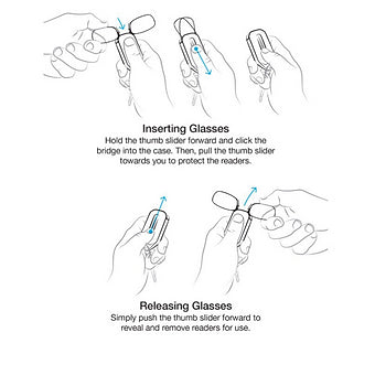 Mini Nose-Clip Reading Glasses