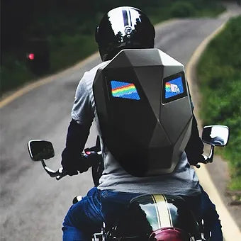 LED Travel Safety Waterproof Backpack