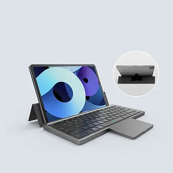 Compact Bluetooth Keyboard with Concealable Touchpad