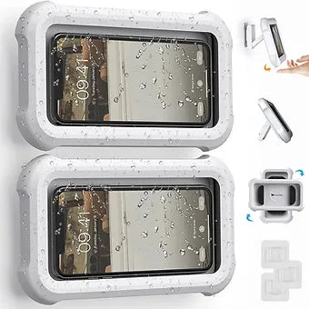 Wall Mounted Angle Adjustable Waterproof Phone Holder