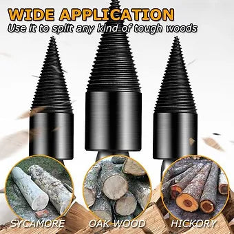 Wood Splitter Drill Bit - Mystery Gadgets wood-splitter-drill-bit, Gadget, Tool