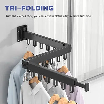 Foldable Wall-mounted Drying Rack