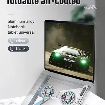 Foldable Aluminum Laptop Cooling Stand