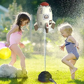 Sprinkler Water Jet Rocket Toy
