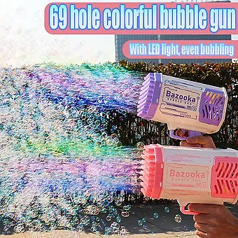 Electric Bubble Machine Gun Toy