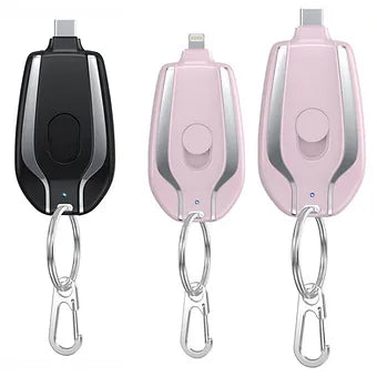 Mini Emergency Keychain Power Bank