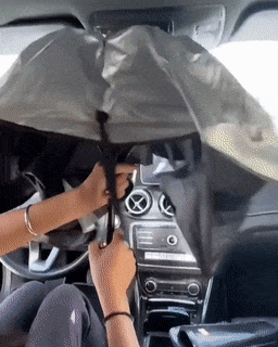 Car Windshield UV Shield Umbrella