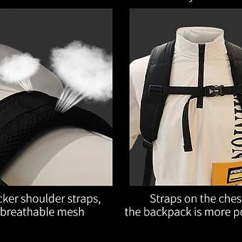 LED Travel Safety Waterproof Backpack