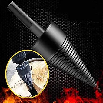 Wood Splitter Drill Bit - Mystery Gadgets wood-splitter-drill-bit, Gadget, Tool