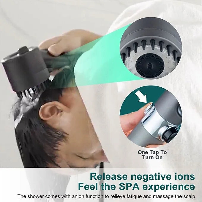 HydroBlast Shower Massager