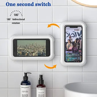 Wall Mounted Angle Adjustable Waterproof Phone Holder