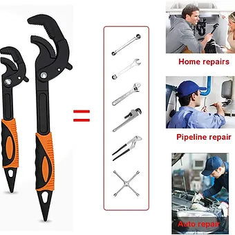 Multi-Functional Universal Self-Locking Wrench