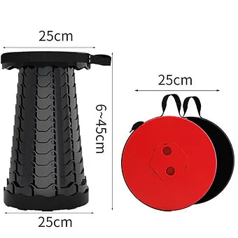 Portable Folding Telescopic Stool