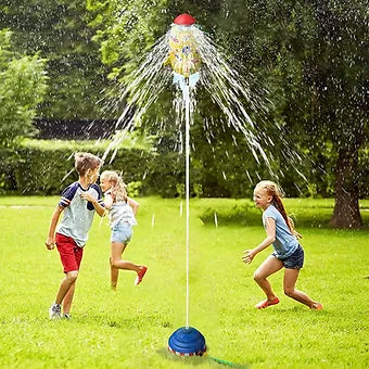 Sprinkler Water Jet Rocket Toy
