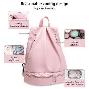 Waterproof Dual Compartment Backpack