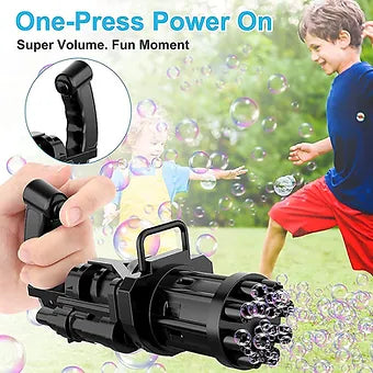 Kids Bubble Machine Gun