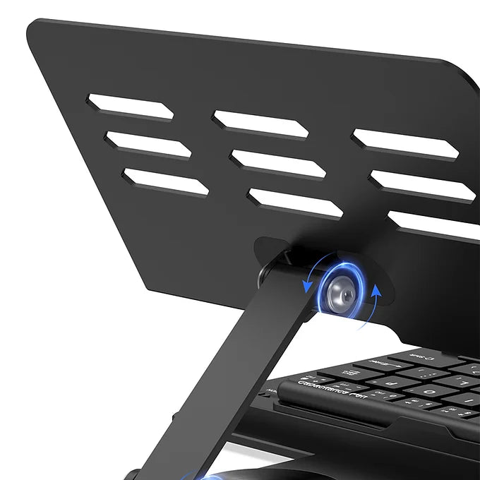 FlexiDesk Laptop Stand with Keyboard, Wireless Mouse and Pen