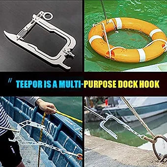 Telescopic Multi-Purpose Dock Hook