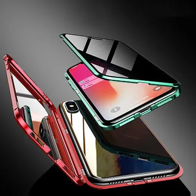 Double Sided Magnetic Glass Phone Case