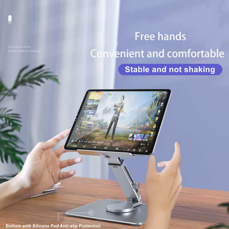Retracting Aluminum Tablet and Laptop Stand