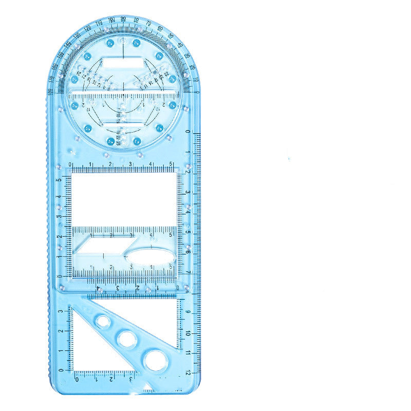 Rotatable Mathematical  Geometry Ruler