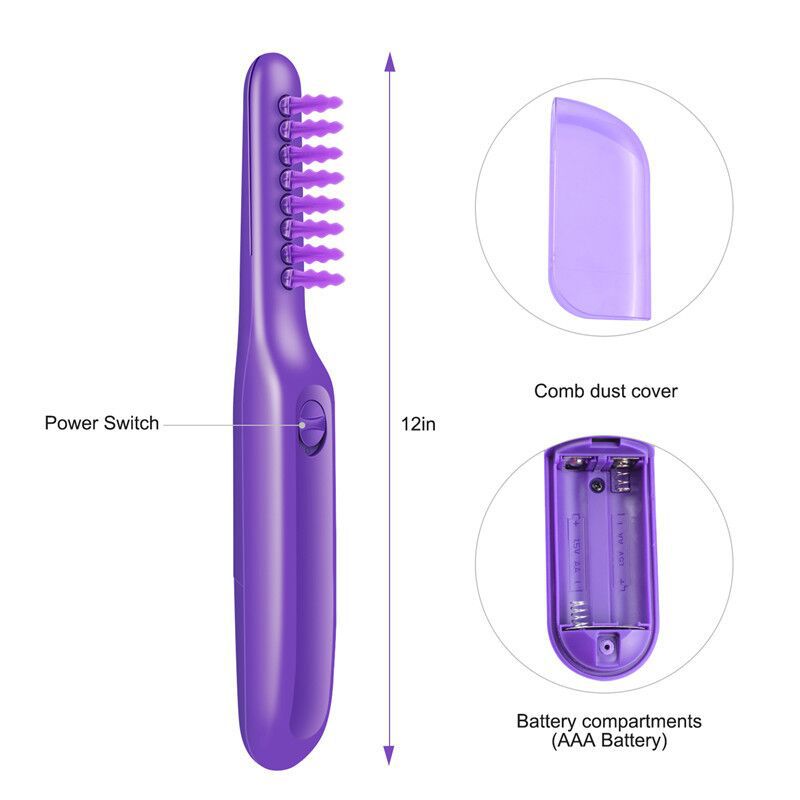 Anti-slip Vibrating Detangling Electric brush