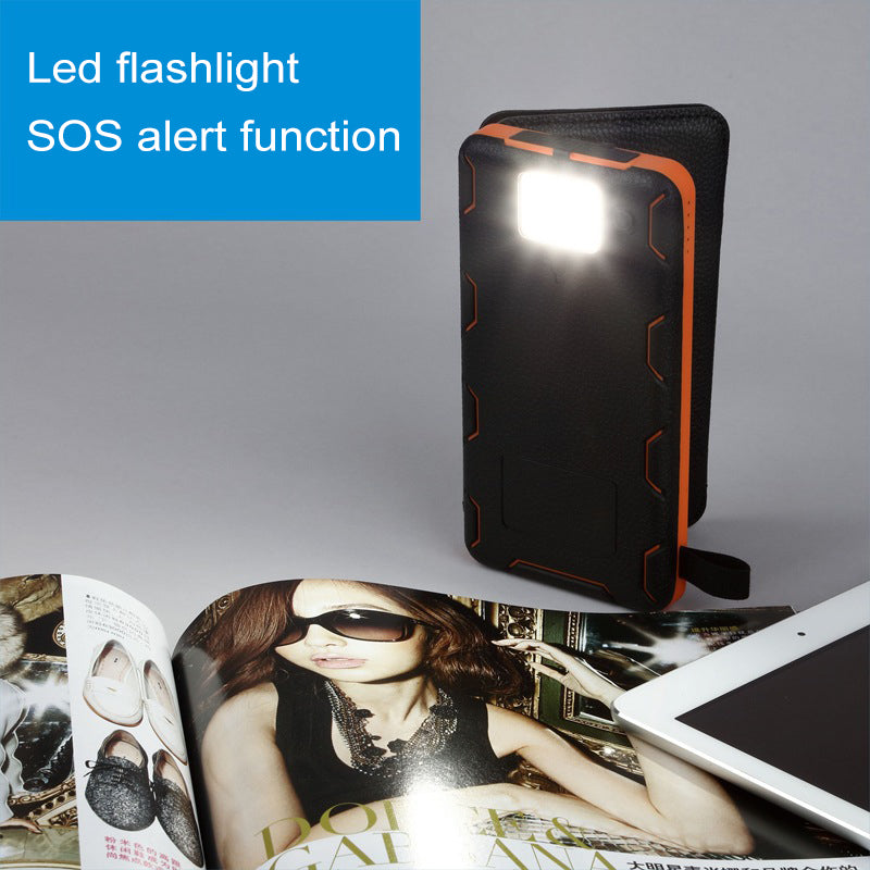 Wireless Solar Power Bank With Multi Panel