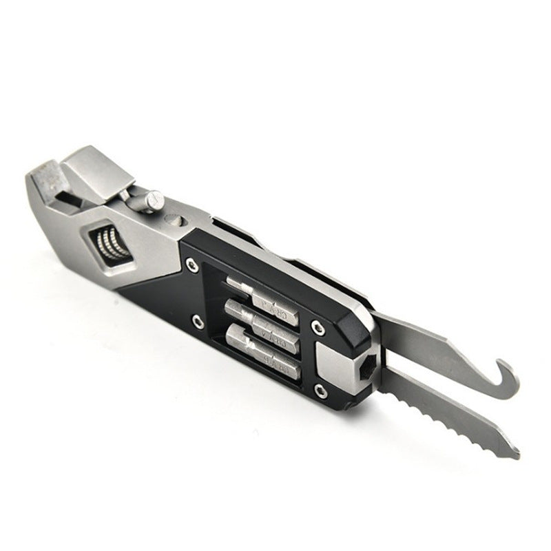 Hexagonal Socket Wrench With  Screwdriver Bits