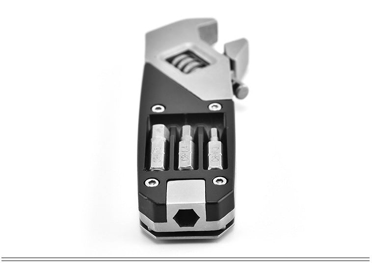 Hexagonal Socket Wrench With  Screwdriver Bits