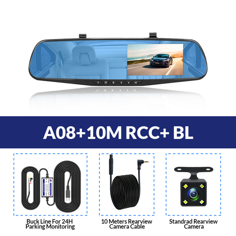 AutoGuard Mirror Dashcam