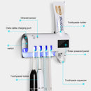 UV Toothbrush Rack with Toothpaste Squeezer