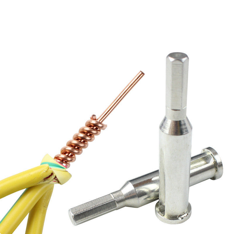 Wire Stripping And Connecting Tool
