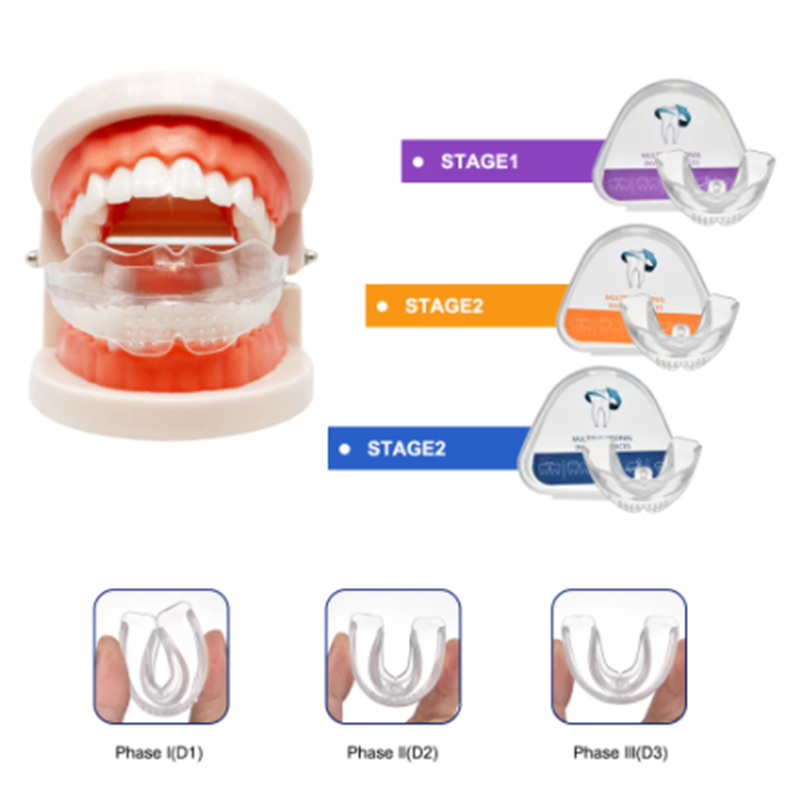 Multifunctional Invisible Silicone Teeth Braces