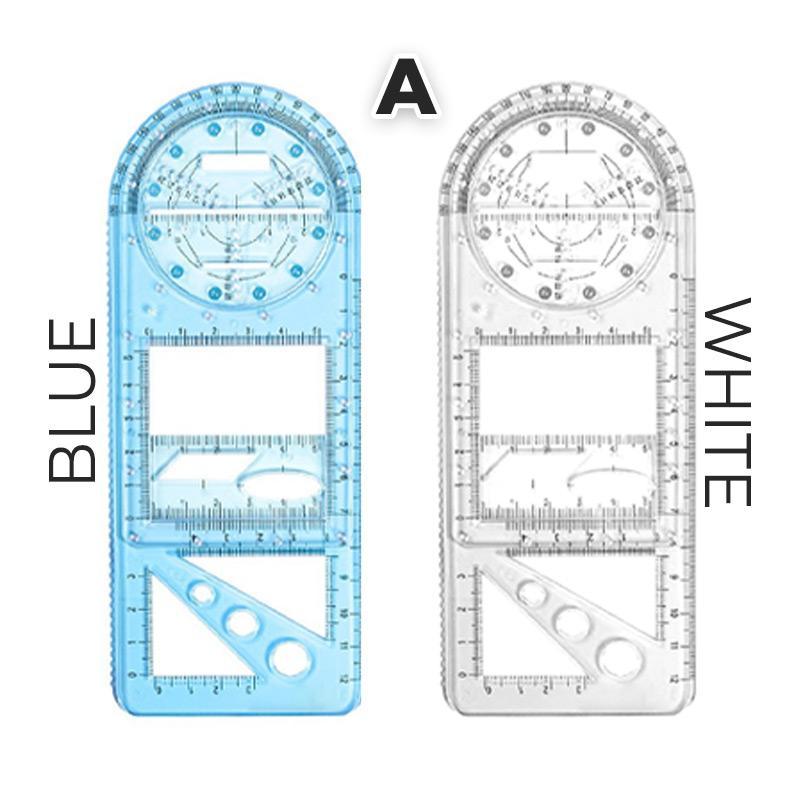 Rotatable Mathematical  Geometry Ruler