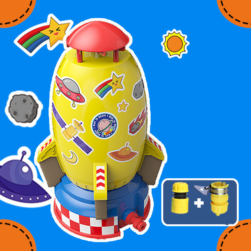 Sprinkler Water Jet Rocket Toy