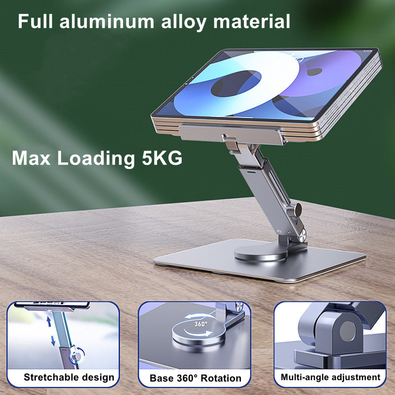 Retracting Aluminum Tablet and Laptop Stand