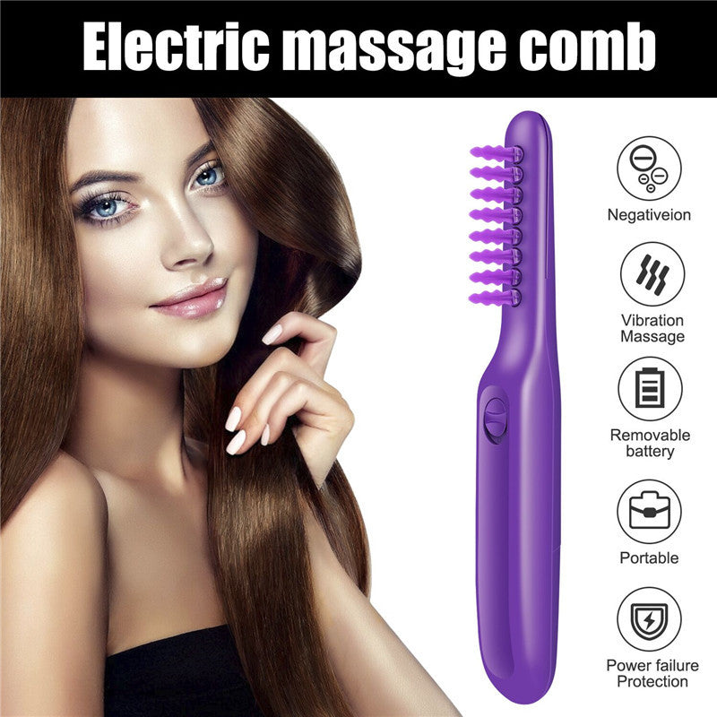 Anti-slip Vibrating Detangling Electric brush