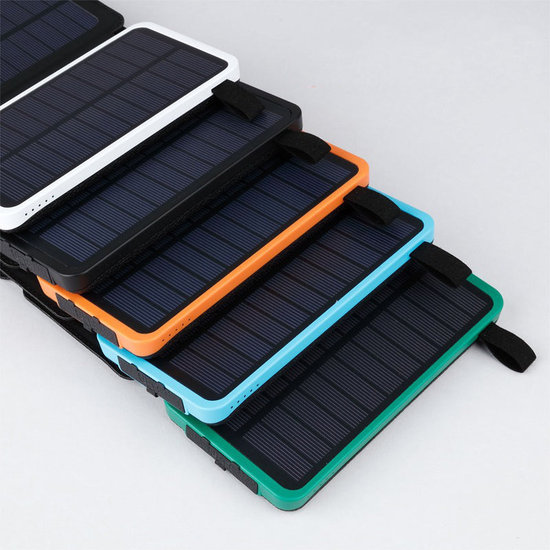 Wireless Solar Power Bank With Multi Panel