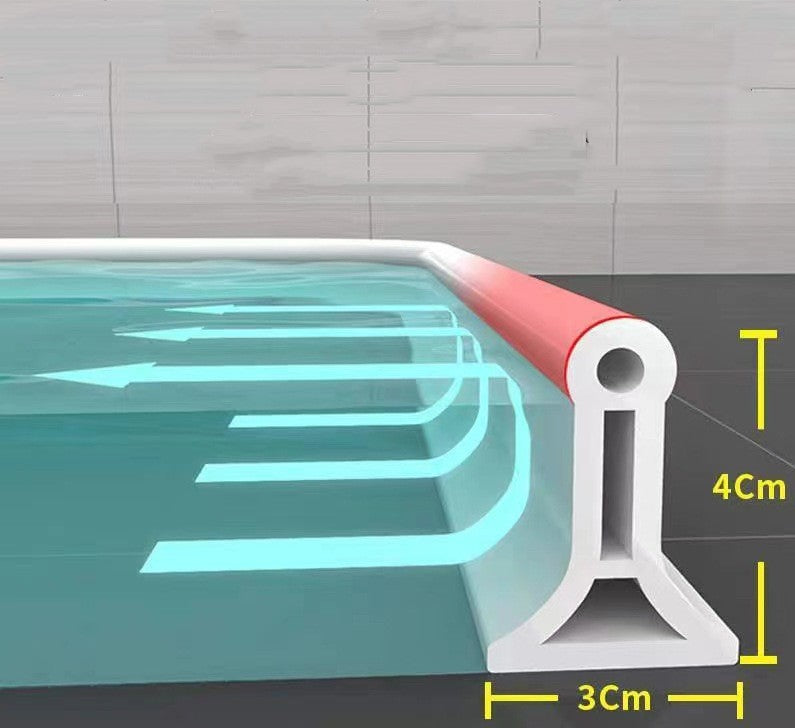 AquaShield Bathroom Floor Water Barrier