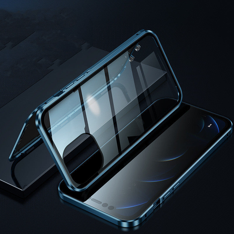 Double Sided Magnetic Glass Phone Case