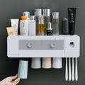 Wall-Mounted Toothpaste Dispenser Rack