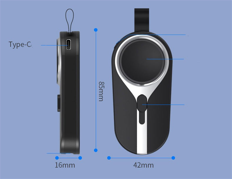 Multifunctional Watch Mobile Charging Treasure Keychain